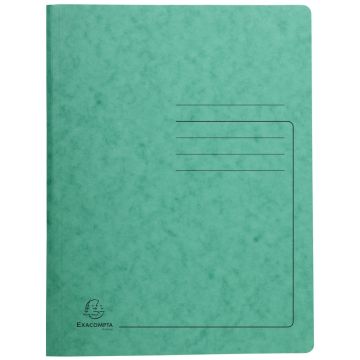 Photo Chemise imprimée à lamelles - Pour document A4 - Vert EXACOMPTA Image