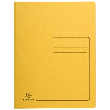 Photo Chemise imprimée à lamelles - Pour document A4 - Jaune EXACOMPTA Image