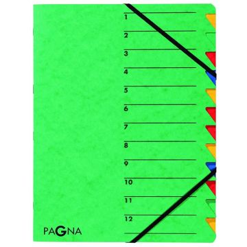 Photo 24131-03  Pagna : Trieur à élastiques 12 compartiments -  Vert