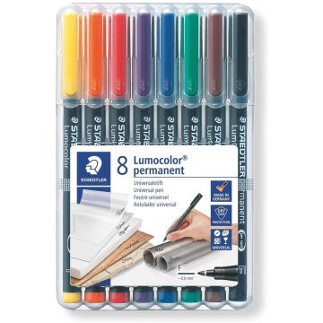 Photo STAEDTLER Feutre marqueurs permanents Lumocolor pour rétroprojecteur - 313 S