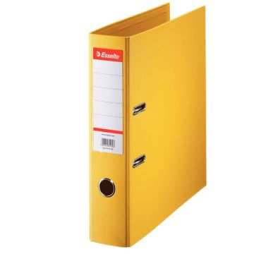 Photo Classeur à levier - Dos 75 mm - Jaune : ESSELTE