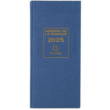 Agenda de Banque 2025 EXACOMPTA - 1 volume - 160 x 340 mm 38583E
