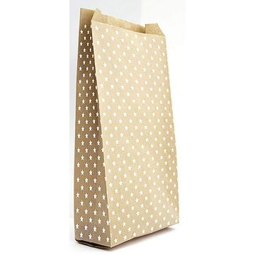 Pochette d'emballage en papier kraft - 150 x 310 mm - Etoiles CLAIREFONTAINE