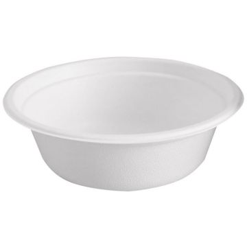 Photo Bol jetable en canne à sucre - 370 ml NATURE STAR