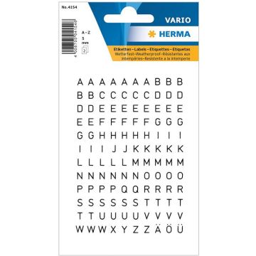 Photo HERMA : Lettres autocollantes - 5 mm 4154