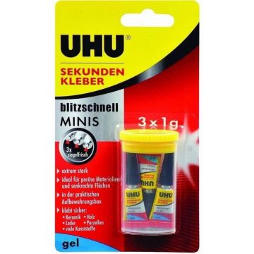 Photo Colle universelle Gel - 1 g UHU Minis Gel