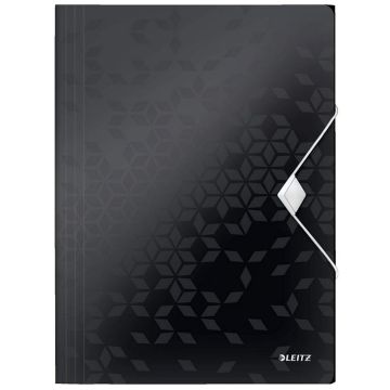 Photo Chemise à élastique A4 - 150 feuilles - Noir LEITZ WOW Image