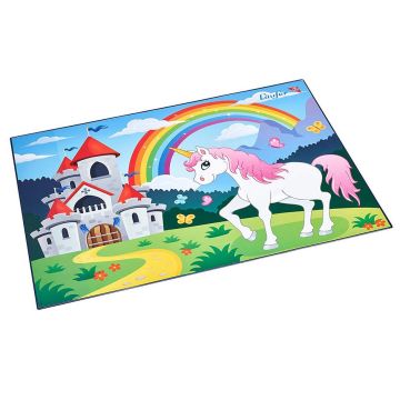 Photo Sous-mains de bureau Licorne - 530 x 400 mm : LAUFER (46653)