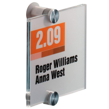 Photo DURABLE : Plaque murale - 105 x 105 mm - 4820-19