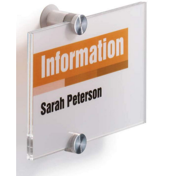 Photo DURABLE : Plaque murale - 148 x 105 mm - 4821-19