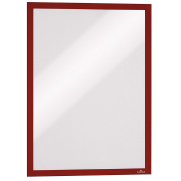 Photo DURABLE 4873-03 Cadres d'affichage magnétiques adhésif - A3 - Rouge