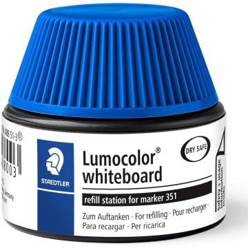Photo STAEDTLER : Recharge marqueur Lumocolor 351/351B - Bleu feutre