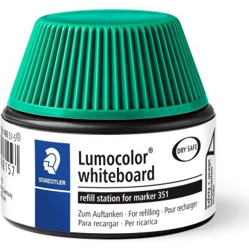 Photo STAEDTLER : Recharge marqueur Lumocolor 351/351B - Vert feutre