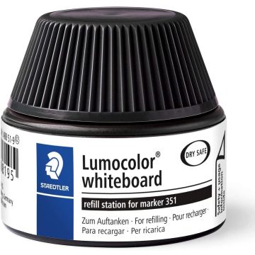 Photo STAEDTLER : Recharge marqueur Lumocolor 351/351B - Noir feutre