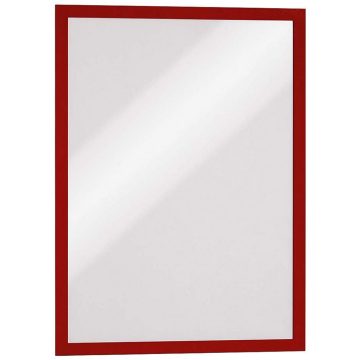 Photo DURABLE 4883-03 Cadres d'affichage magnétiques adhésif - A3 - Rouge