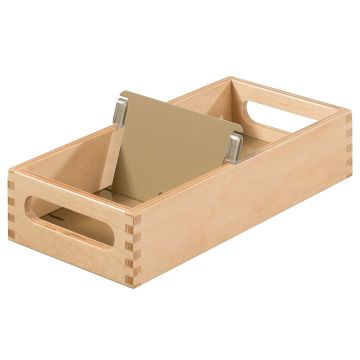 Photo Bac en bois pour fiches - Format A7 - Paysage - 900 fiches : HAN 507-0 