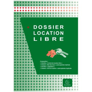 Photo Dossier Location Libre EXACOMPTA