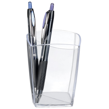 Photo Pot à Crayons 2 compartiments - Transparent : CEP CepPro 530