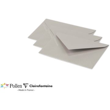 photo Enveloppe POLLEN Argent Format  75 x 100 mm 54070C