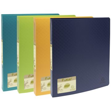 Photo Classeur souple Forever PP - 2 anneaux de 30 mm - Assortiment EXACOMPTA Image