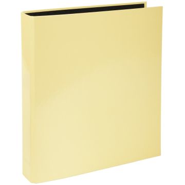 Photo Classeur rigide à 2 anneaux en D - Dos 40 mm - Jaune Citron EXACOMPTA Aquarel Image