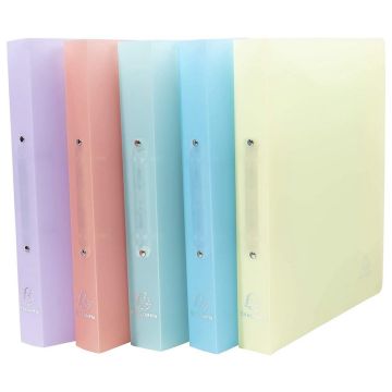 Photo Classeur semi-rigide - 2 anneaux de 30 mm - Assortiment EXACOMPTA Chromaline Pastel
