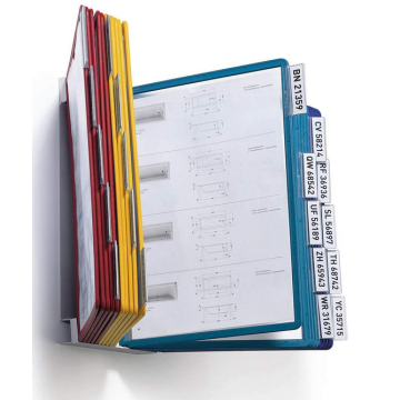 Photo Pupitre à fixation murale - A4 : DURABLE VARIO Lot de 20