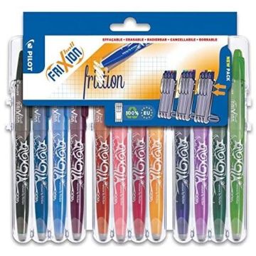 Photo Etui de 12 Stylos roller à encre effaçable - Assortiment PILOT Frixion Ball 07 Set2Go