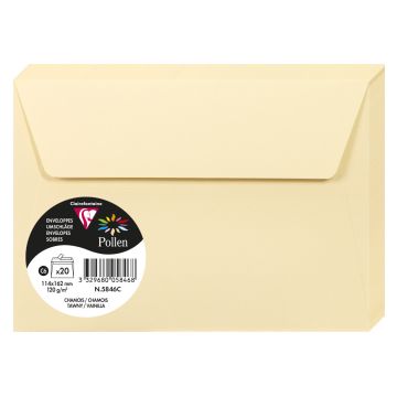 Photo Enveloppe POLLEN Chamois Format  114 x 162 mm 5846C