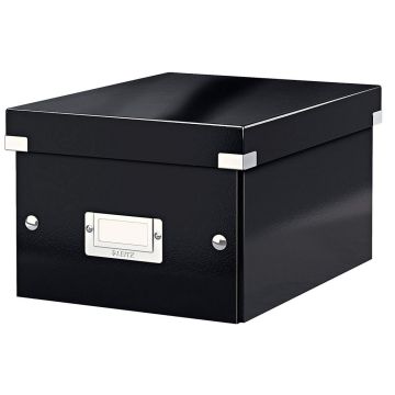 Photo Boite de rangement WOW - Format A5 - Noir LEITZ 6043-00-95 Coffret petit format
