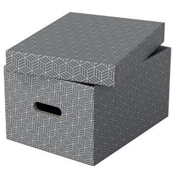 Photo Boite de rangement - 265 x 365 x 205 mm - Gris ESSELTE Home M