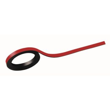 Photo Maul : Bande magnétique - 5 mm x 1m - Rouge 65201-25
