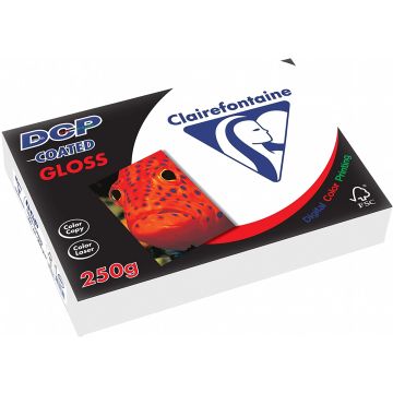Photo Ramette de papier de 250 feuilles A4 DCP - 250 g - Blanc brillant CLAIREFONTAINE 