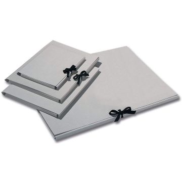 Photo Carton à dessin à ruban - A2 - Gris FOLIA Image
