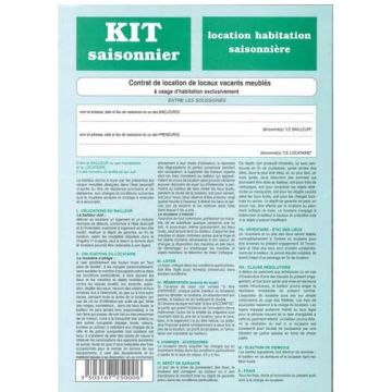 Kit de Location Meublé saisonnier : WEBER 725 