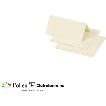 Photo POLLEN Porte-nom Ivoire 85 x 80 mm 75017C Clairefontaine