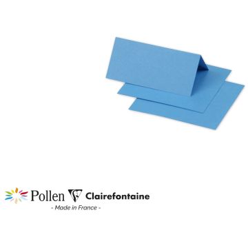 Photo POLLEN Porte-nom Bleu turquoise 85 x 80 mm 75041C Clairefontaine