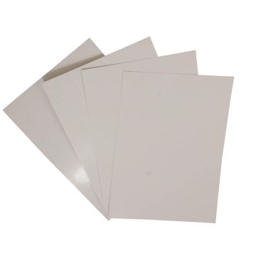 Photo Plat de couverture pour reliure A4 - Carton Blanc PAVO Chromolux Lot de 100 (8011025) image