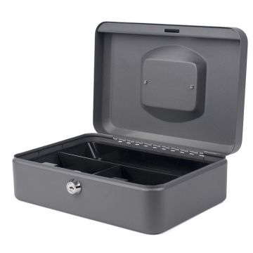 Caisse à Monnaie - Rouge - 250 x 180 x 90 mm : PAVO Visuel