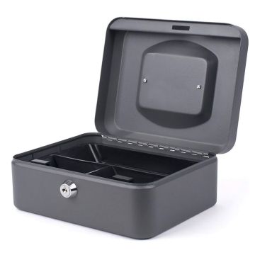 Caissette à Monnaie - 150 x 115 x 80 mm - Gris PAVO image
