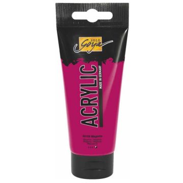 Photo Peinture acrylique Magenta Tube de 100 ml : KREUL Solo Goya Acrylic 84109