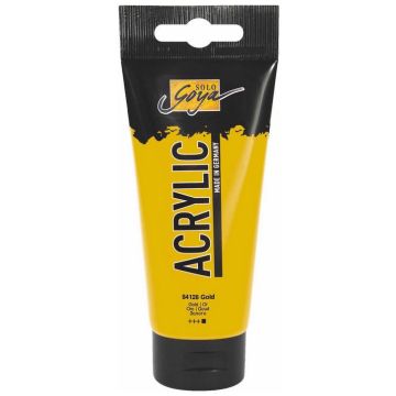 Photo Peinture acrylique Or Tube de 100 ml : KREUL Solo Goya Acrylic 84128