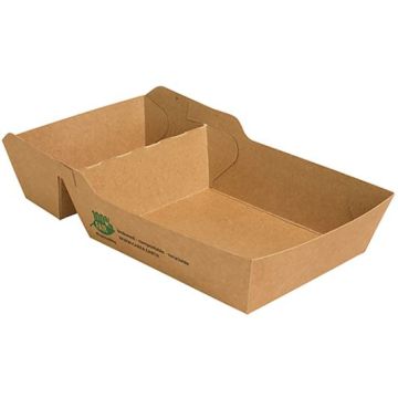 Photo Barquette à frites - 155 x 85 x 35 mm PAP STAR Pure 