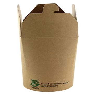 Photo Boîte à snack - 100 x 88 x 98 mm PAP STAR Pure