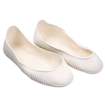Photo Paire de surchaussures en latex - 37-40 - Blanc HYGOSTAR