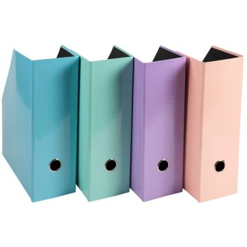 Photo Porte revues - Dos de 100 mm - Assortiment EXACOMPTA Aquarel