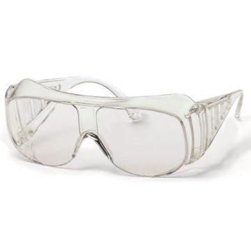 Photo Surlunettes de protection transparentes UVEX