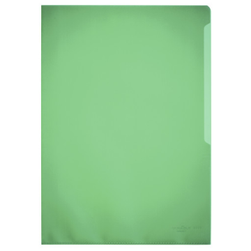 Photo DURABLE : Lot de 100 pochettes à coins A4 - Vert - 2337-05