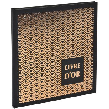 EXACOMPTA : Livre d'or - Balacron noir - 260 x 220 mm 4981E