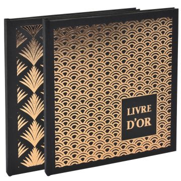 EXACOMPTA : Livre d'or - Balacron noir - 260 x 220 mm 4981E